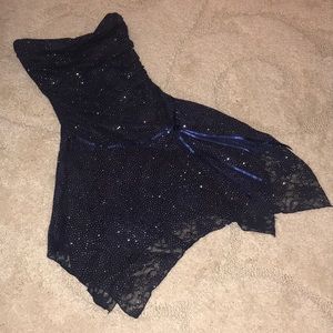 BOUTIQUE Sparkling navy blue cocktail dress!!